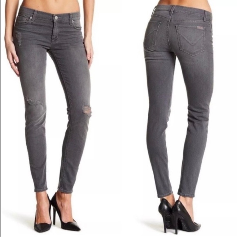 Hudson grey krista ankle super skinny jeans (26)